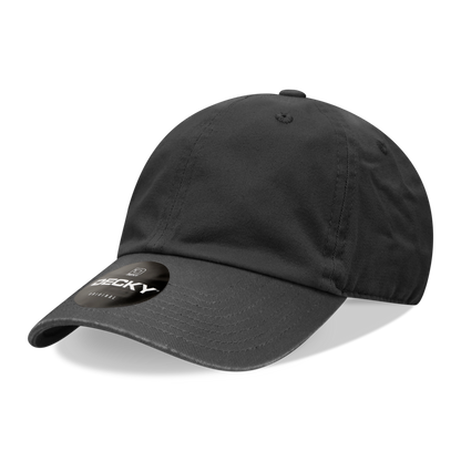 Decky 205 Low Profile Dad Hats 6 Panel Caps Cotton Polo Blank Wholesale
