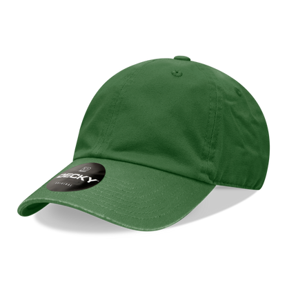 Decky 205 Low Profile Dad Hats 6 Panel Caps Cotton Polo Blank Wholesale