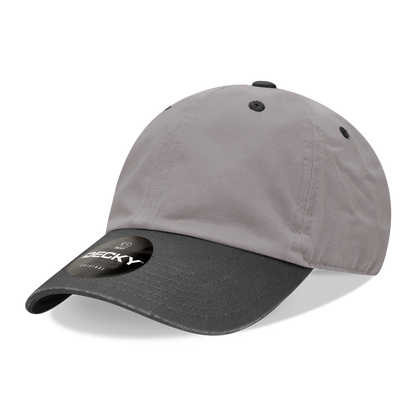 Decky 205 Low Profile Dad Hats 6 Panel Caps Cotton Polo Blank Wholesale
