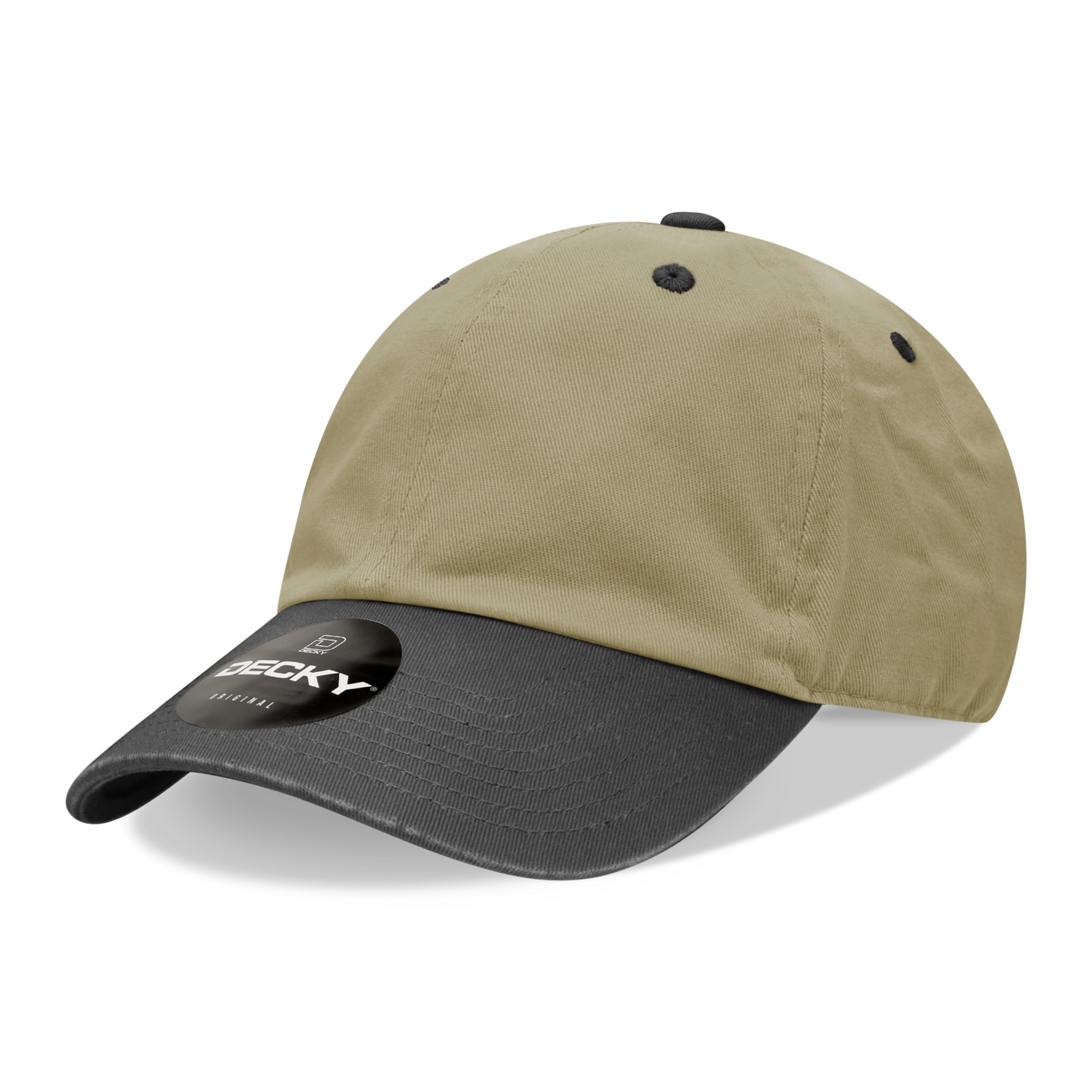 Decky 205 Low Profile Dad Hats 6 Panel Caps Cotton Polo Blank Wholesale