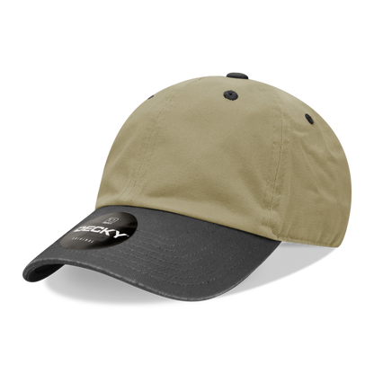 Decky 205 Low Profile Dad Hats 6 Panel Caps Cotton Polo Blank Wholesale