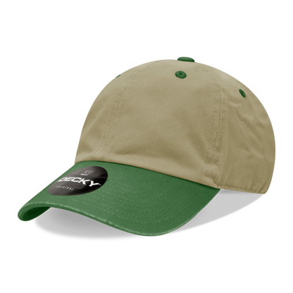 Decky 205 Low Profile Dad Hats 6 Panel Caps Cotton Polo Blank Wholesale