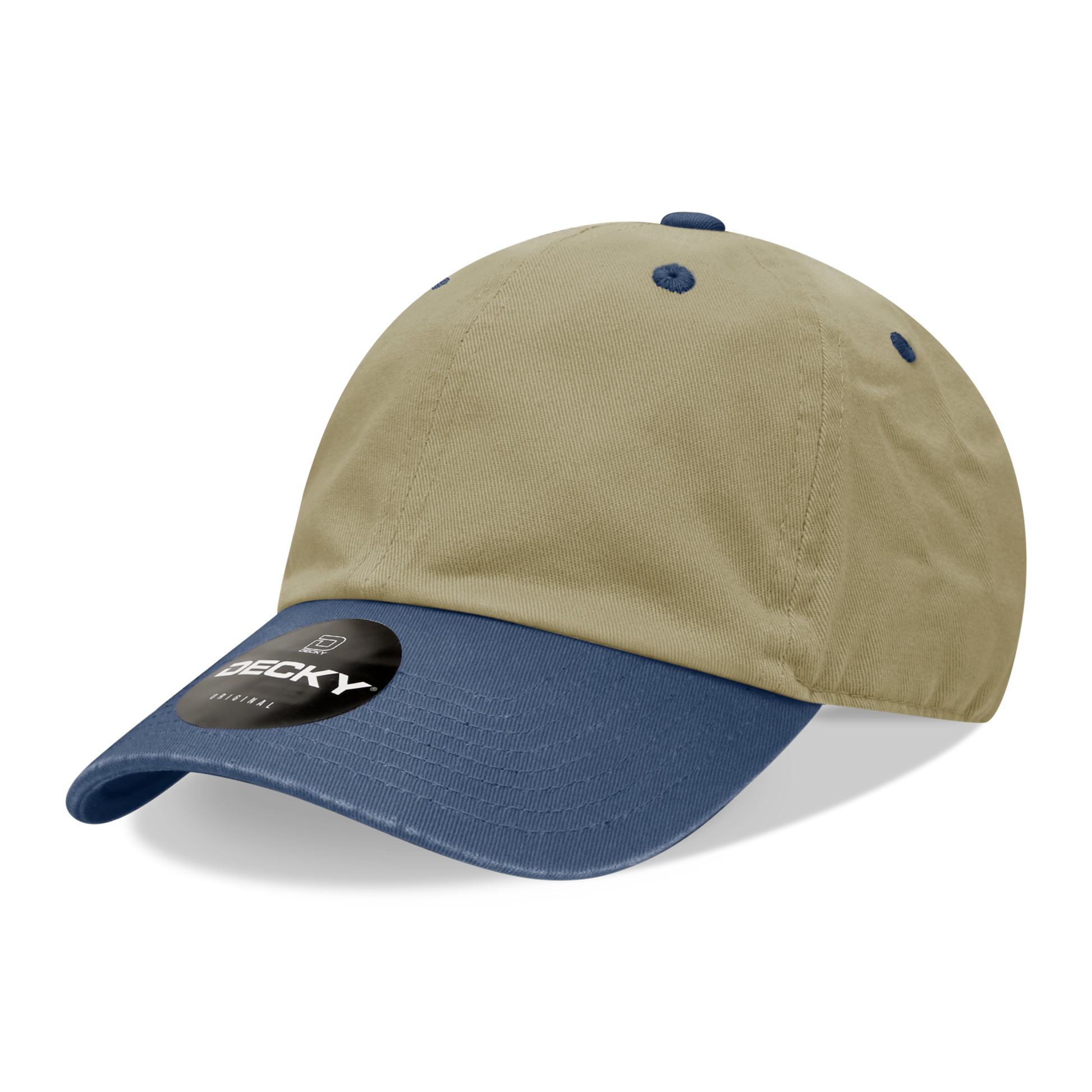 Decky 205 Low Profile Dad Hats 6 Panel Caps Cotton Polo Blank Wholesale