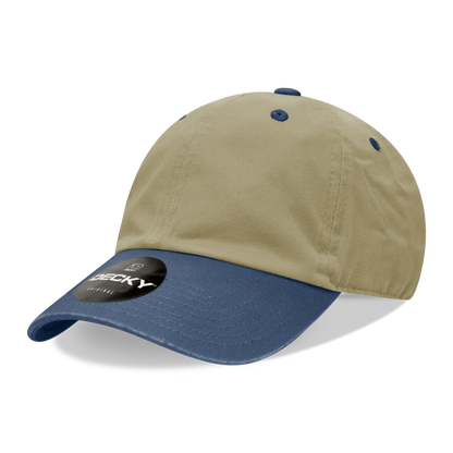 Decky 205 Low Profile Dad Hats 6 Panel Caps Cotton Polo Blank Wholesale