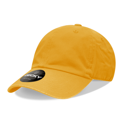 Decky 205 Low Profile Dad Hats 6 Panel Caps Cotton Polo Blank Wholesale
