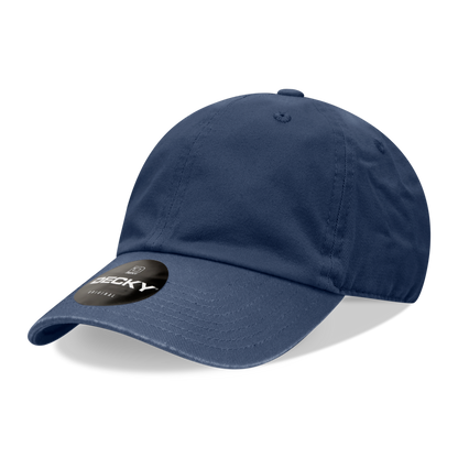 Decky 205 Low Profile Dad Hats 6 Panel Caps Cotton Polo Blank Wholesale