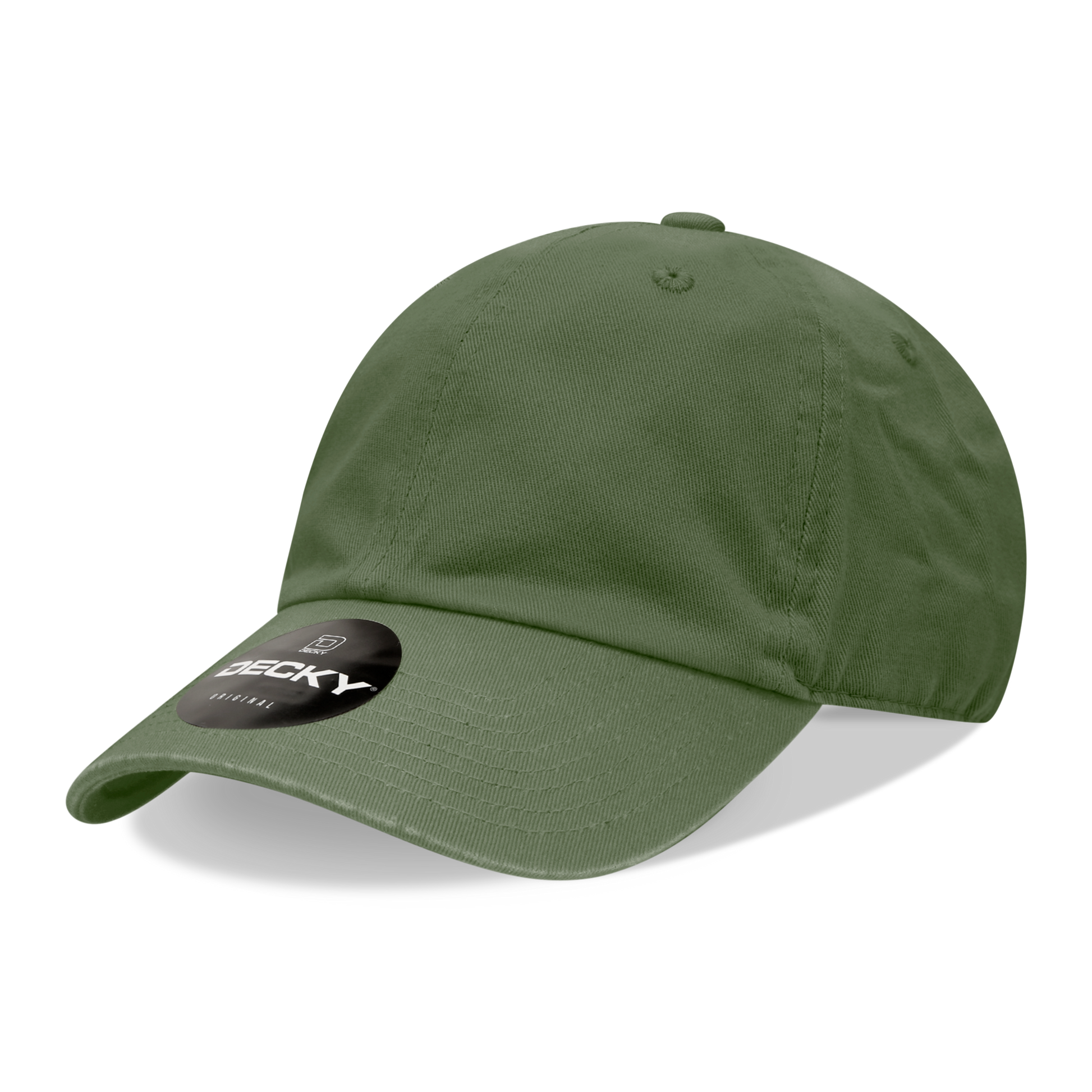 Decky 205 Low Profile Dad Hats 6 Panel Caps Cotton Polo Blank Wholesale