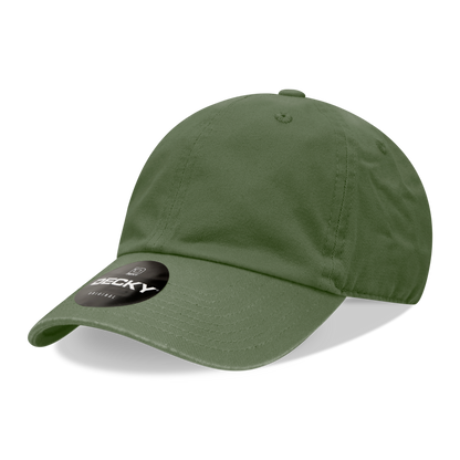 Decky 205 Low Profile Dad Hats 6 Panel Caps Cotton Polo Blank Wholesale