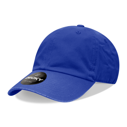 Decky 205 Low Profile Dad Hats 6 Panel Caps Cotton Polo Blank Wholesale