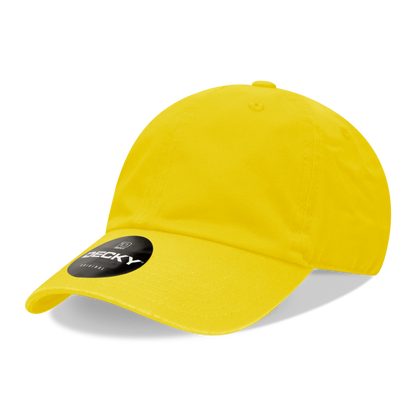 Decky 205 Low Profile Dad Hats 6 Panel Caps Cotton Polo Blank Wholesale