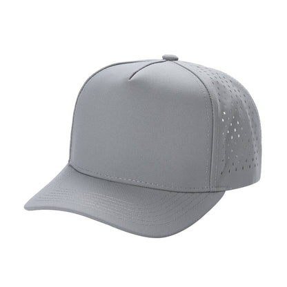 Unbranded 5 Panel Perforated Laser Mesh Hat Waterproof Cap