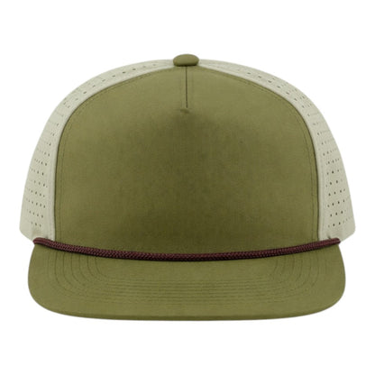 Blank Rope Hats Perforated Structured Cap