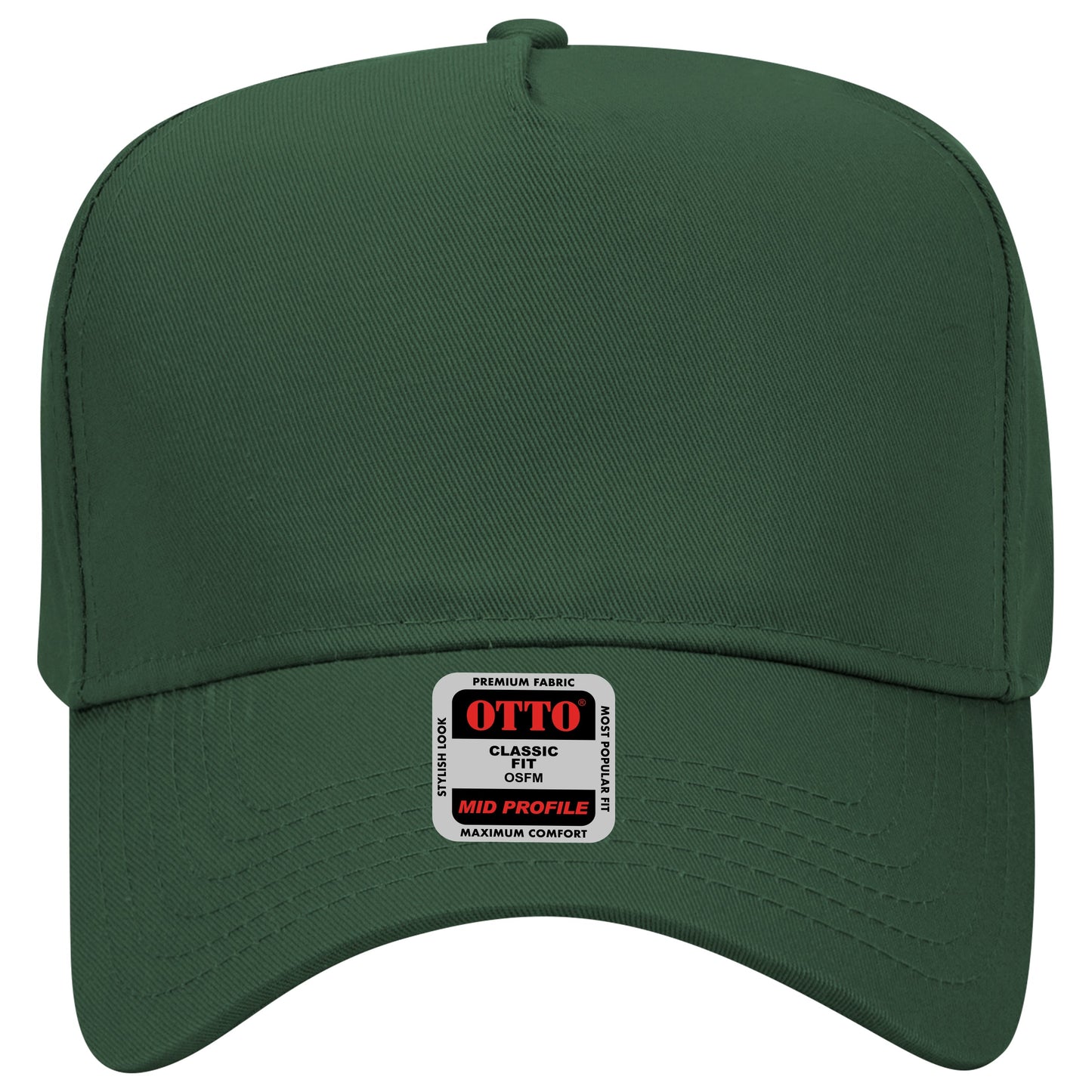 Otto Cap 31-069 Youth Size 5 Panel Mid Profile Baseball Cap