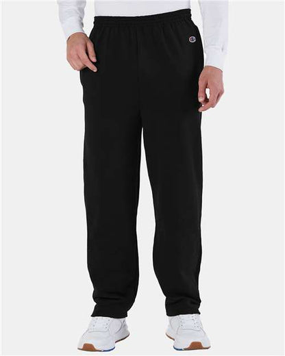 Champion P800 Unisex Powerblend® Open-Bottom Sweatpants with Pockets