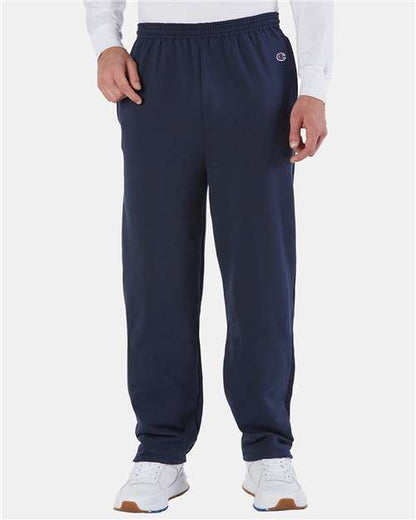 Champion P800 Unisex Powerblend® Open-Bottom Sweatpants with Pockets