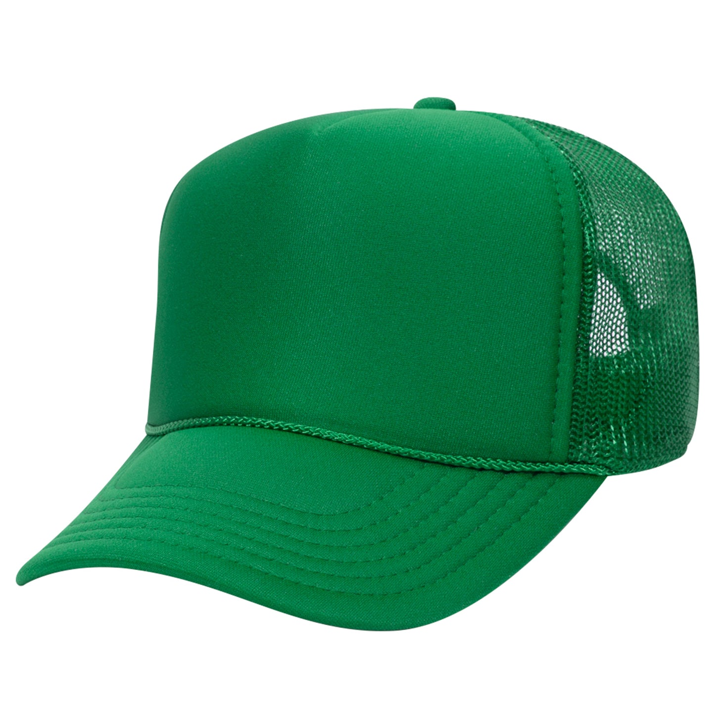 OTTO 32-467 5-Panel, Mid Profile Foam Trucker Hats, Mesh Back