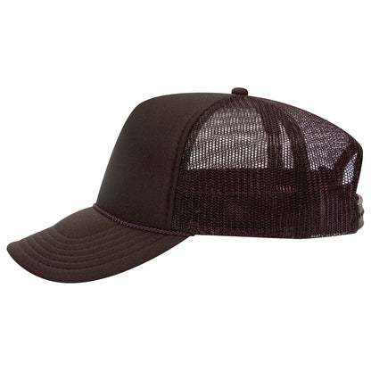 OTTO 32-467 5-Panel, Mid Profile Foam Trucker Hats, Mesh Back