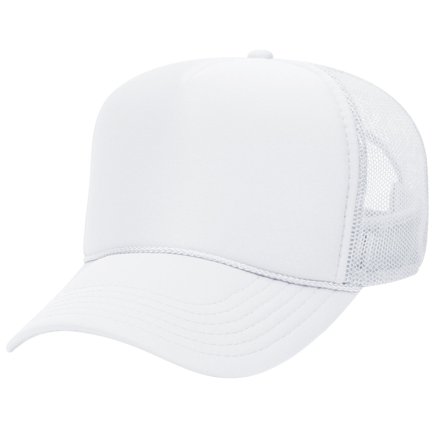 OTTO 32-467 5-Panel, Mid Profile Foam Trucker Hats, Mesh Back