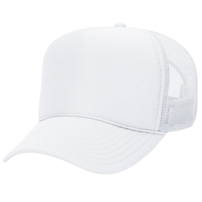 OTTO 32-467 5-Panel, Mid Profile Foam Trucker Hats, Mesh Back