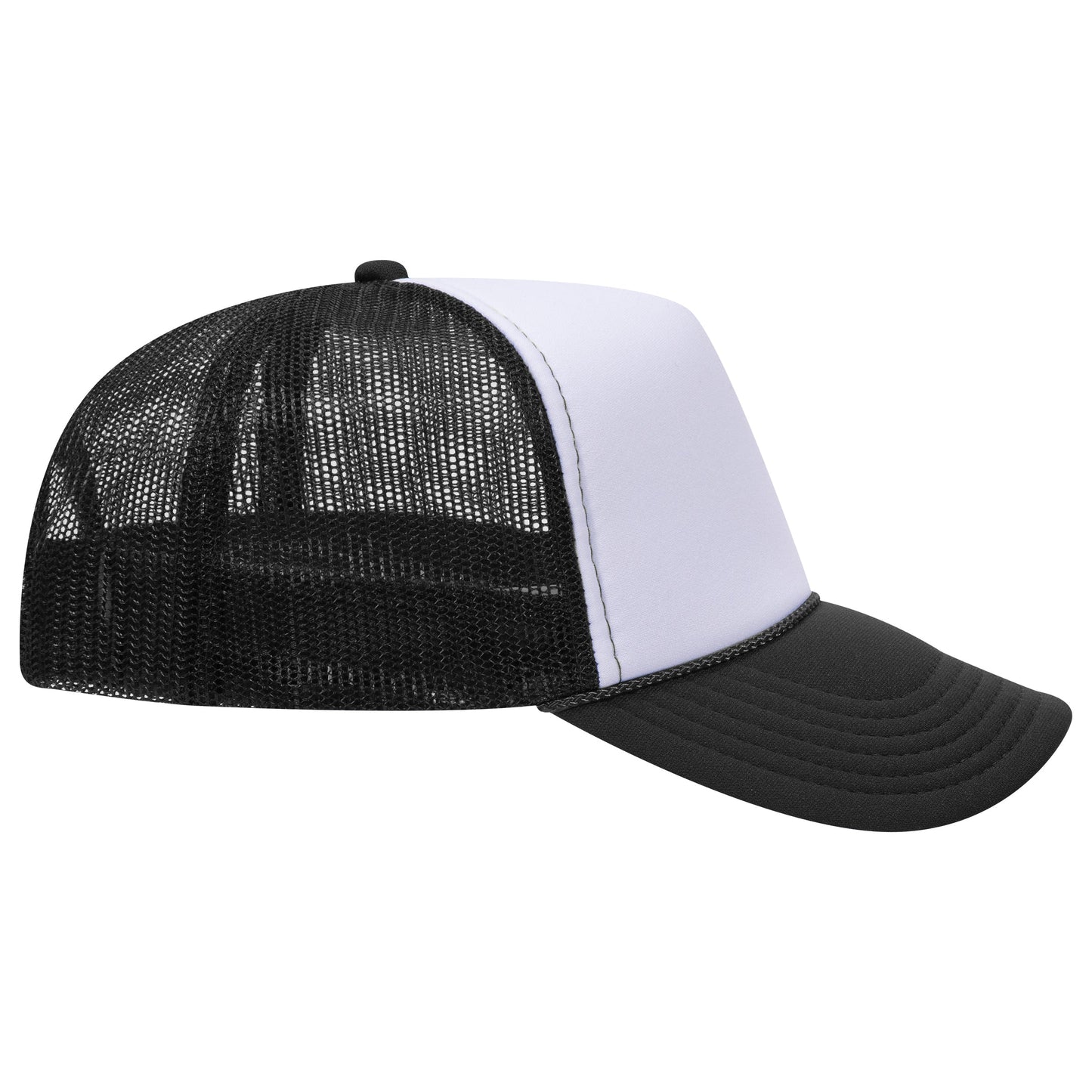 OTTO 32-467 5-Panel, Mid Profile Foam Trucker Hats, Mesh Back