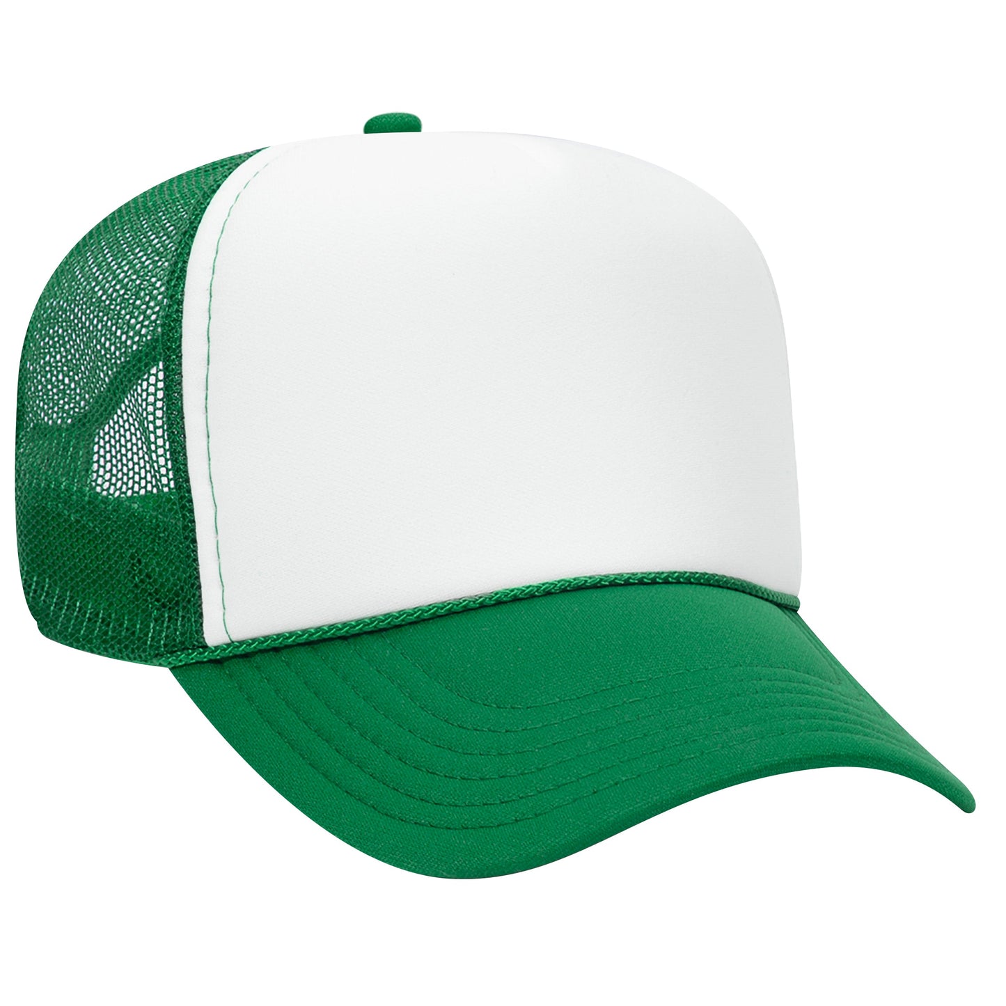 OTTO 32-467 5-Panel, Mid Profile Foam Trucker Hats, Mesh Back