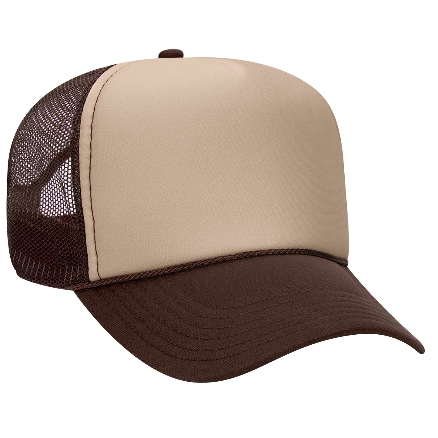 OTTO 32-467 5-Panel, Mid Profile Foam Trucker Hats, Mesh Back
