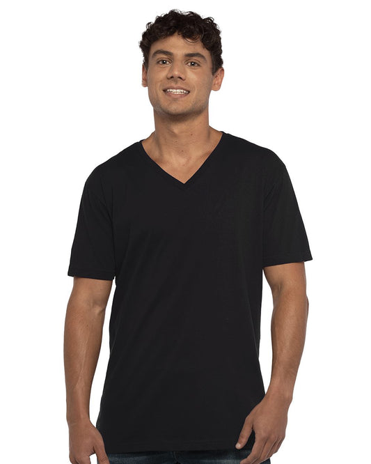 Next Level 3200 Unisex Cotton V-Neck Tee - Star Hats & Embroidery