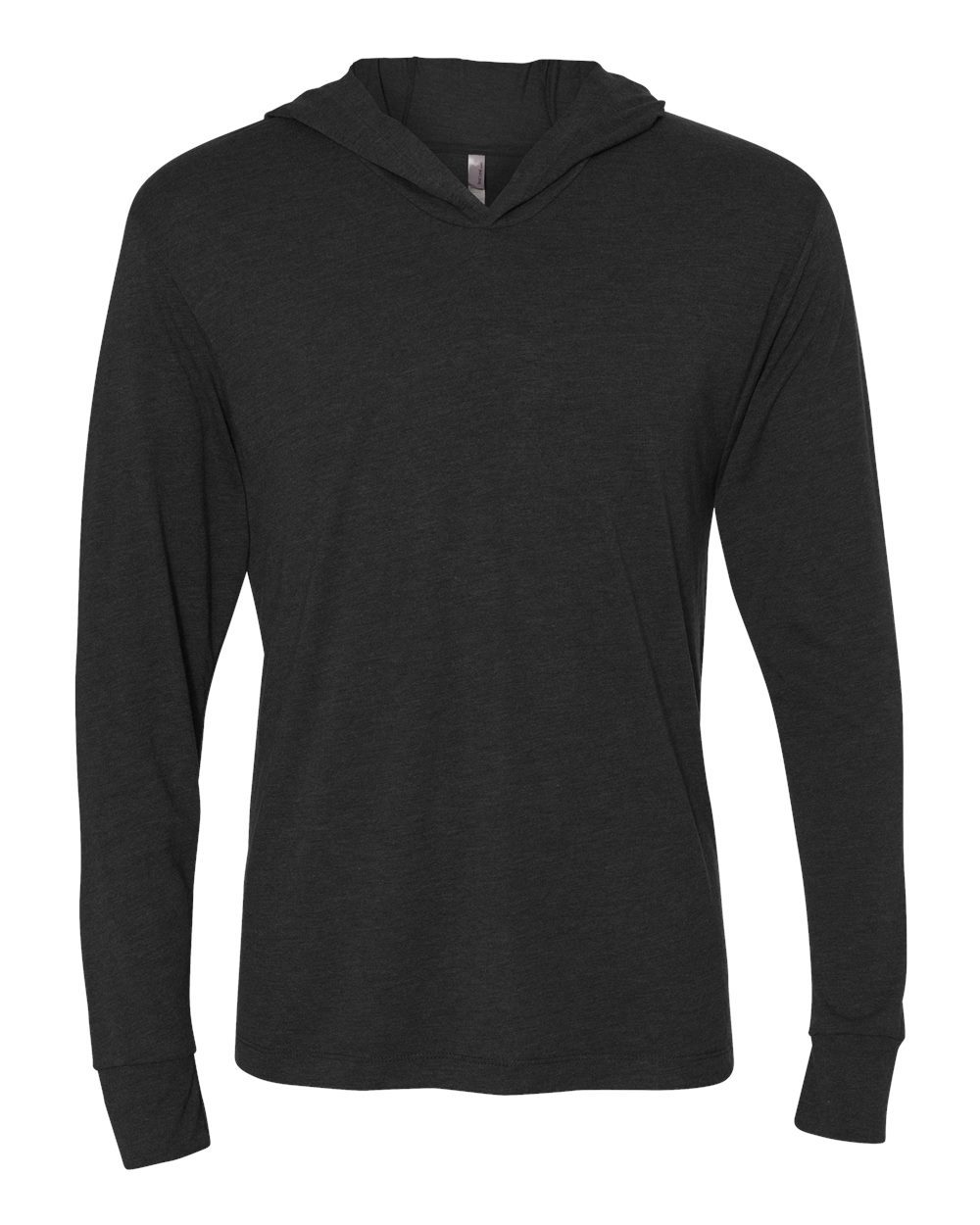Next Level 6021 Unisex Triblend Hooded Long Sleeve Pullover Tee