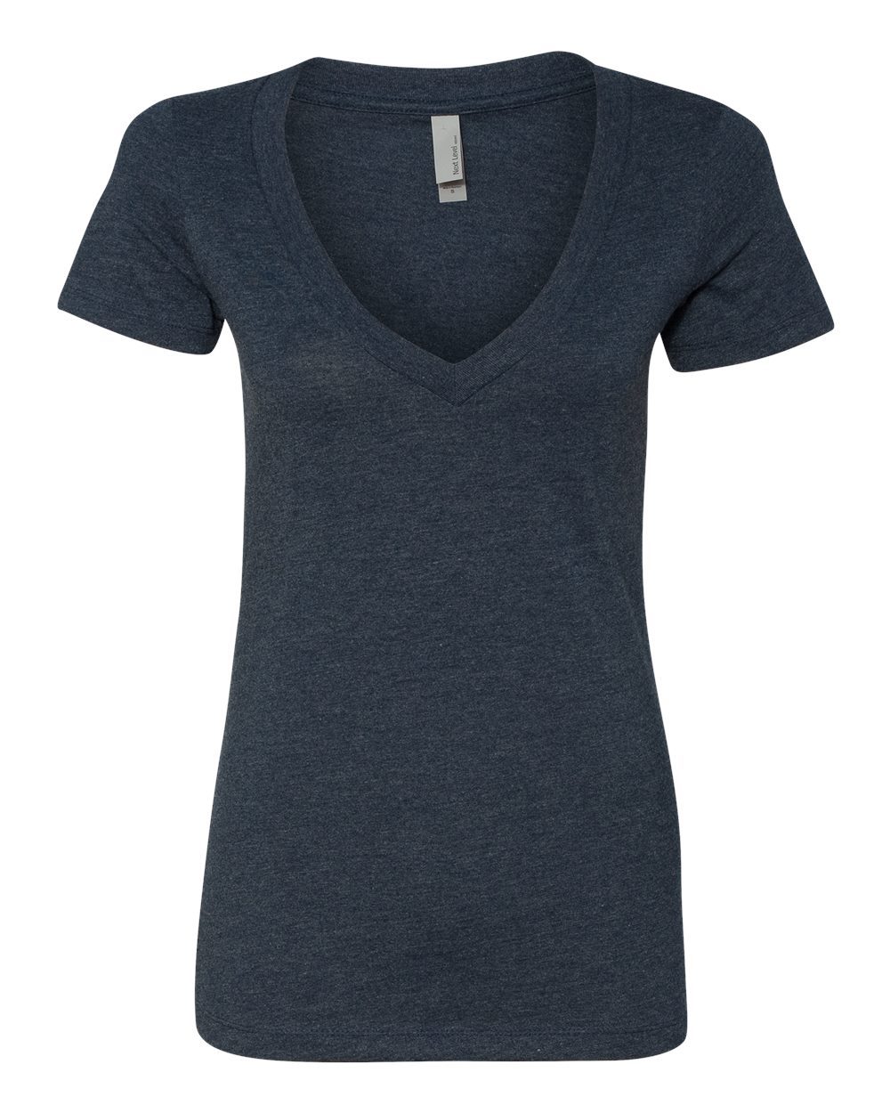 Next Level 6640 Women’s CVC Deep V-Neck Tee