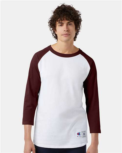 Champion T137 Unisex Raglan Baseball T-Shirt