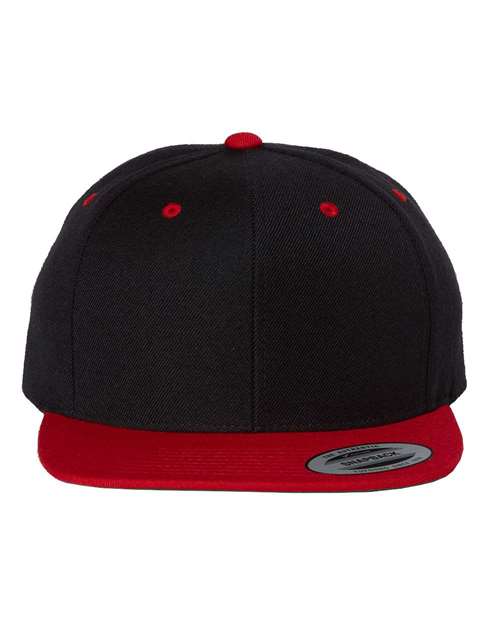 YP Classics 6089M Premium Flat Bill Snapback Cap