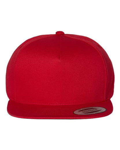 YP Classics 6007 Five-Panel Cotton Twill Snapback Cap
