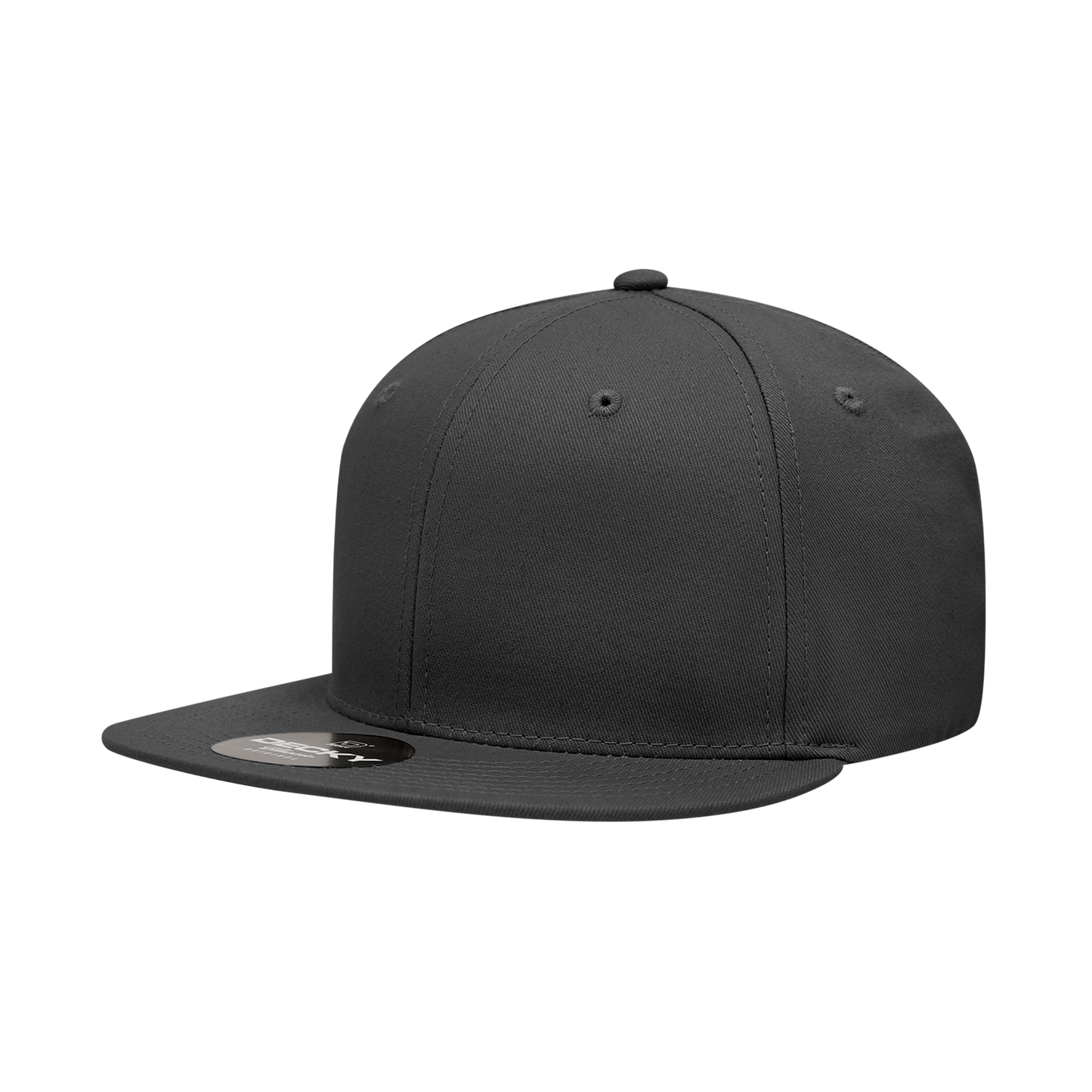 Decky 361 High Profile Snapback Hats 6 Panel Flat Bill Baseball Caps Blank