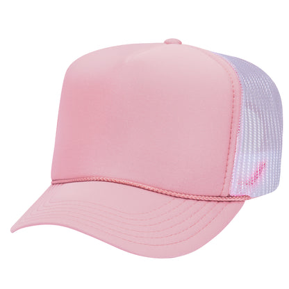 Otto 5-Panel High Crown Foam Trucker Hats Mesh Back Cap - 39-165