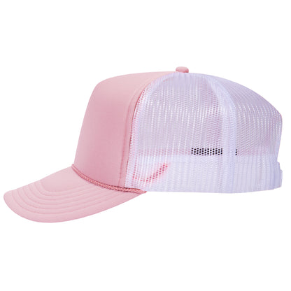 Otto 5-Panel High Crown Foam Trucker Hats Mesh Back Cap - 39-165