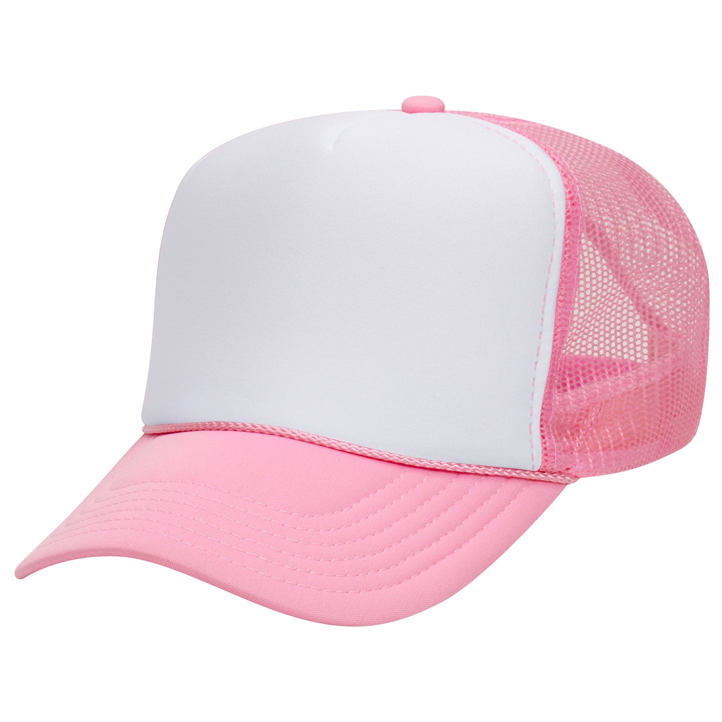 Otto 5-Panel High Crown Foam Trucker Hats Mesh Back Cap - 39-165