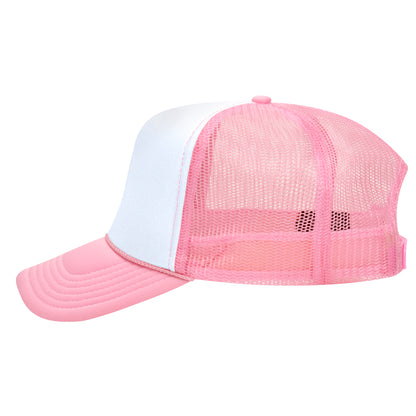 Otto 5-Panel High Crown Foam Trucker Hats Mesh Back Cap - 39-165
