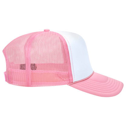 Otto 5-Panel High Crown Foam Trucker Hats Mesh Back Cap - 39-165