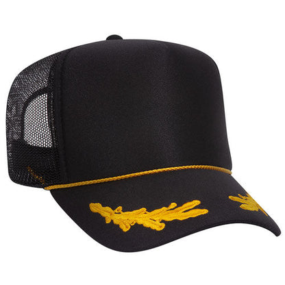 OTTO 39-165 5-Panel High Crown Foam Trucker Hat