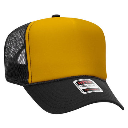 OTTO 39-165 5-Panel High Crown Foam Trucker Hat