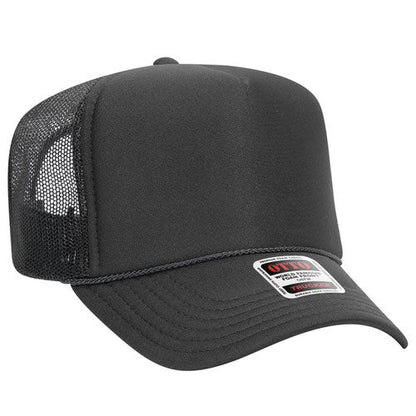 OTTO 39-165 5-Panel High Crown Foam Trucker Hat