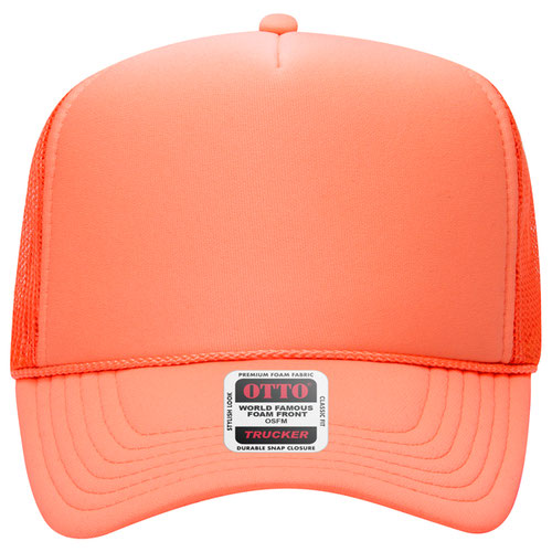 OTTO 39-165 5-Panel High Crown Foam Trucker Hat