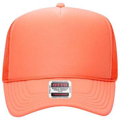 OTTO 39-165 5-Panel High Crown Foam Trucker Hat