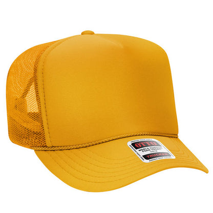 OTTO 39-165 5-Panel High Crown Foam Trucker Hat