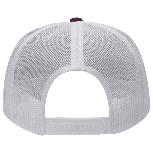 OTTO 39-165 5-Panel High Crown Foam Trucker Hat
