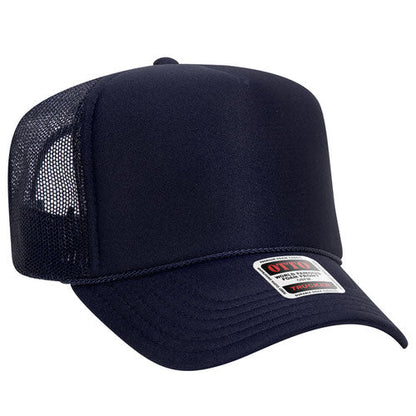 OTTO 39-165 5-Panel High Crown Foam Trucker Hat