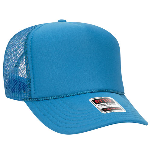 OTTO 39-165 5-Panel High Crown Foam Trucker Hat