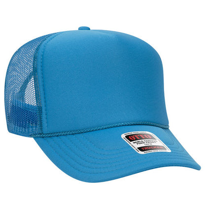 OTTO 39-165 5-Panel High Crown Foam Trucker Hat
