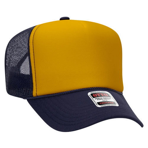 OTTO 39-165 5-Panel High Crown Foam Trucker Hat