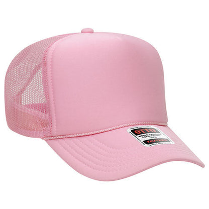 OTTO 39-165 5-Panel High Crown Foam Trucker Hat